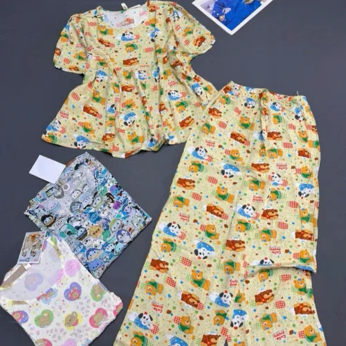 Chỗ sỉ đồ bộ tay lỡ quần dài tole babydolli LD-6810