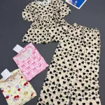 Chỗ sỉ đồ bộ tay lỡ quần dài tole babydolli LD-6810