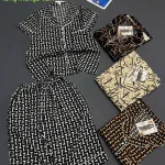 Bộ đồ nữ MT 9579 tay ngắn quần đùi phối viền