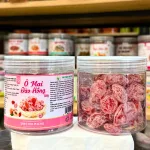 Shop sỉ ô Mai Đào Hồng Mini Thơm Ngon 250g - Hộp Pet