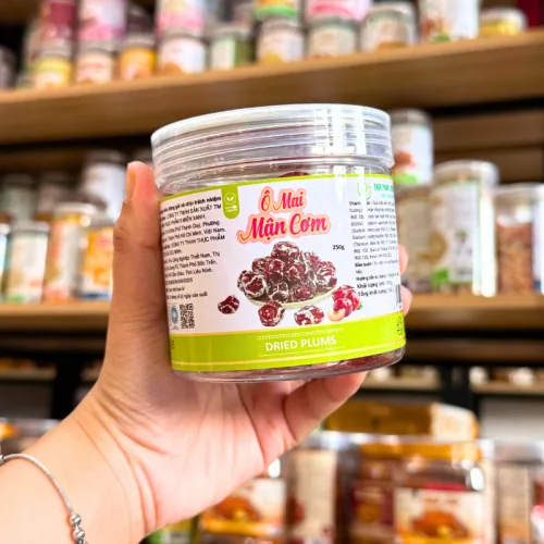 Ô Mai Mận Cơm Mini Thơm Ngon, Hũ PET 250g