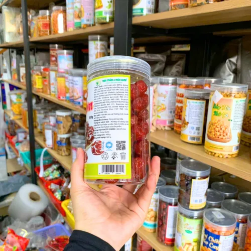 Chuyên sỉ ô Mai Mận Cơm Thơm Ngon 500g - Hũ Pet