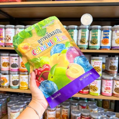 Ô Mai Mix Plum Cầu Vồng Thái Colorful Plum Jumbo 408g