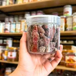 Shop sỉ ô Mai Mơ (Xí Muội Voi) Mini 250g - Hộp Pet