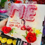 Khuôn Hoa Đựng Tiền Quà Tặng Ngày 8-3 Cho Phái Đẹp