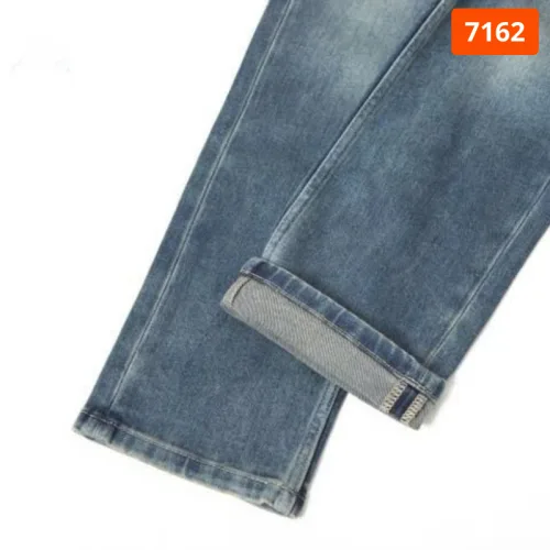 Quần Jean Nam Dài Slim-fit Old Sailor 7162 Màu Xanh Wash