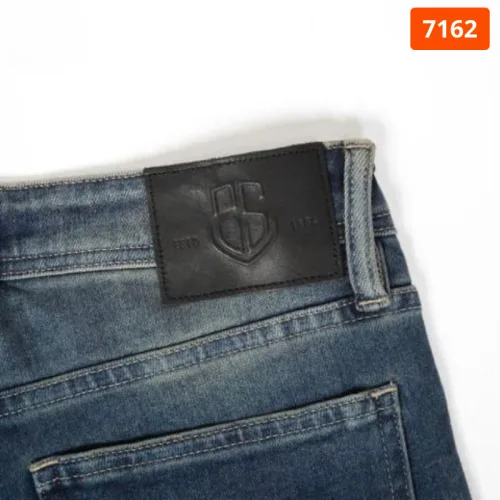 Quần Jean Nam Dài Slim-fit Old Sailor 7162 Màu Xanh Wash