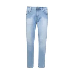 Quần jean nam dài Old Sailor 7274 phom Slim-fit màu xanh nhạt
