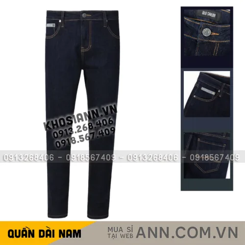 Shop sỉ quần Jean Dài Nam Form Slim-fit Old Sailor - 7288