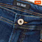 Quần short jean nam Old Sailor 7014 form slim-fit