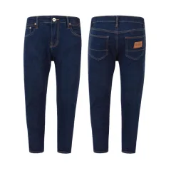 Quần jeans nam Osl Aeroflex màu Deep-Black dài 95cm