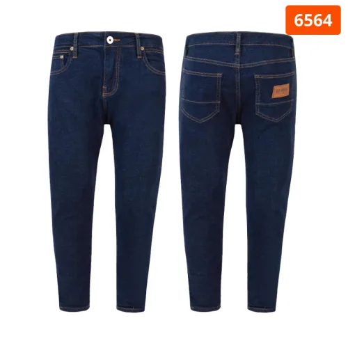 Quần jeans nam Osl Aeroflex màu Deep-Black dài 95cm