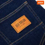Quần jeans nam Osl Aeroflex màu Deep-Black dài 95cm