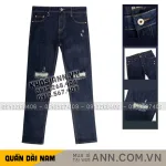 Nơi lấy sỉ quần Jeans Dài Nam Osl Aeroflex Deep-Black 95cm Jeans - 6872