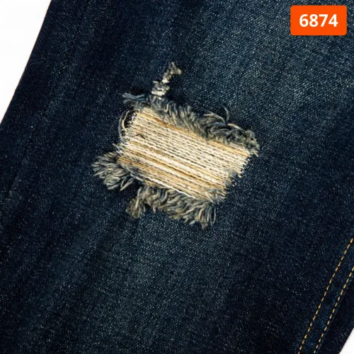 Quần jeans dài nam Osl Aeroflex màu đen sâu, dài 95cm - 6874