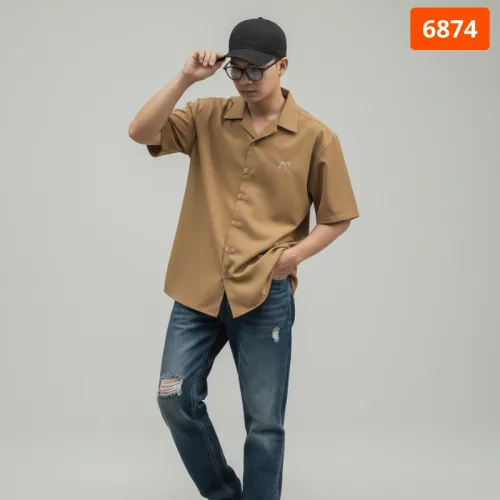 Quần jeans dài nam Osl Aeroflex màu đen sâu, dài 95cm - 6874