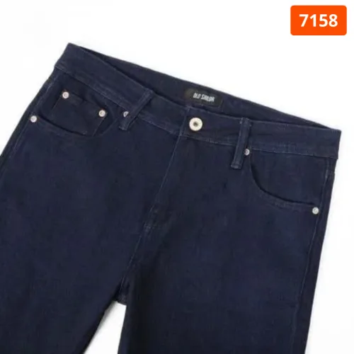 Chỗ sỉ quần Jeans Dài Nam Osl Aeroflex Deep-Black 95cm Jeans - 7158