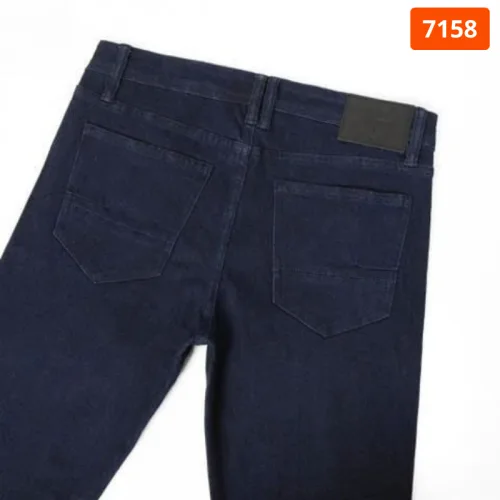 Chỗ sỉ quần Jeans Dài Nam Osl Aeroflex Deep-Black 95cm Jeans - 7158
