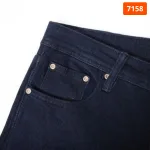 Chỗ sỉ quần Jeans Dài Nam Osl Aeroflex Deep-Black 95cm Jeans - 7158