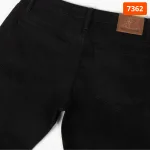 Quần Jeans Nam Osl Aeroflex Deep-Black Dài 95cm Mẫu 7362