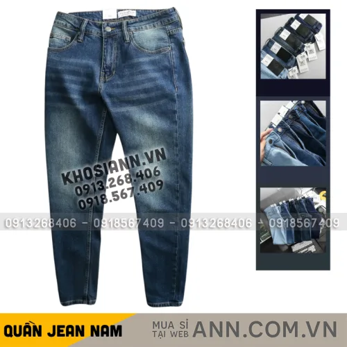 Chuyên sỉ quần Jeans Dài Nam Rurumen - Quần Jean Nam Cao Cấp Big Size