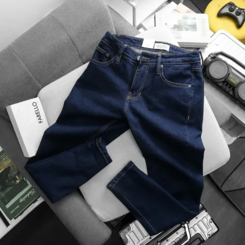 Chuyên sỉ quần Jeans Dài Nam Rurumen - Quần Jean Nam Cao Cấp Big Size