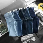 Chuyên sỉ quần Jeans Dài Nam Rurumen - Quần Jean Nam Cao Cấp Big Size