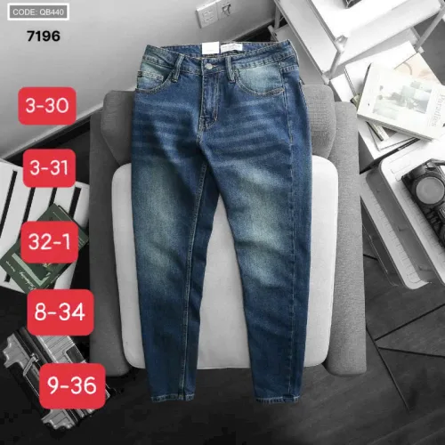 Chuyên sỉ quần Jeans Dài Nam Rurumen - Quần Jean Nam Cao Cấp Big Size