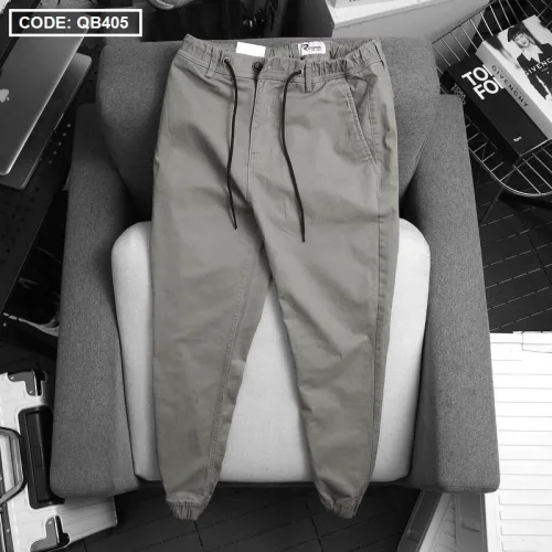 Quần Jogger Kaki Nam Có Dây Rút, Hỗ Trợ Đến Size 3XL