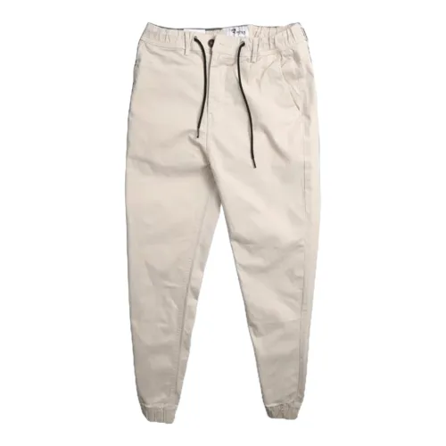 Quần Jogger Kaki Nam Co Giãn Màu Kem phù hợp để tham khảo khi chọn Quần dài nam