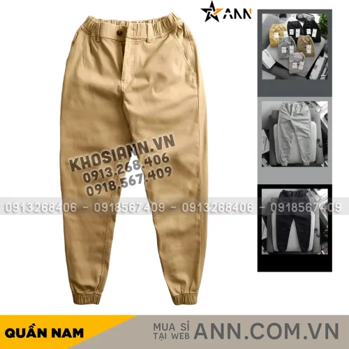 Quần jogger kaki cao cấp Rurumen dành cho nam - QB433