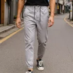 Nguồn hàng sỉ quần Jogger Nam Co Giãn Màu Xám