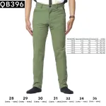 Quần Kaki Nam Dài QB396 Xanh Rêu Co Giãn