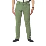 Quần Kaki Nam Dài QB396 Xanh Rêu Co Giãn