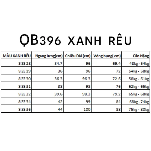 Quần Kaki Nam Dài QB396 Xanh Rêu Co Giãn