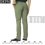 Quần Kaki Nam Dài QB396 Xanh Rêu Co Giãn