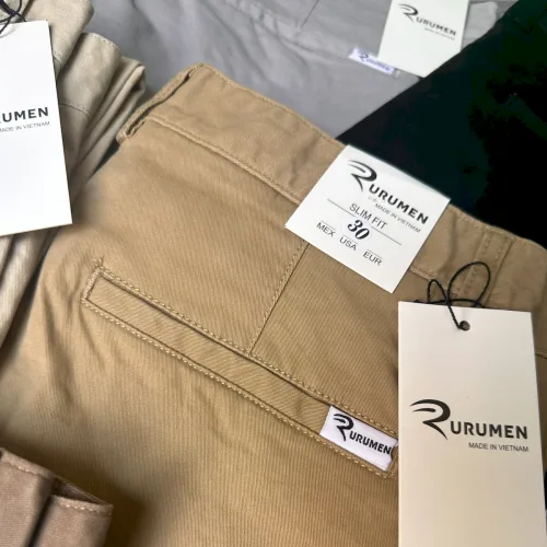 Nguồn hàng sỉ quần Kaki Dài Nam Rurumen Chất Kaki Co Giãn Cao Cấp (Có size 36)