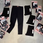 Chỗ sỉ quần Leggin nữ 2 túi sau màu đen kèm túi cao cấp
