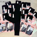 Chỗ sỉ quần Leggin nữ 2 túi sau màu đen kèm túi cao cấp
