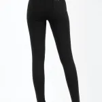 Chỗ sỉ quần Leggin nữ 2 túi sau màu đen kèm túi cao cấp