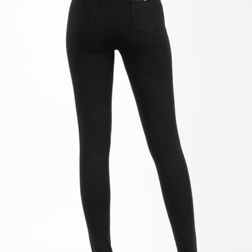 Chỗ sỉ quần Leggin nữ 2 túi sau màu đen kèm túi cao cấp