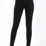 Chỗ sỉ quần Leggin nữ 2 túi sau màu đen kèm túi cao cấp