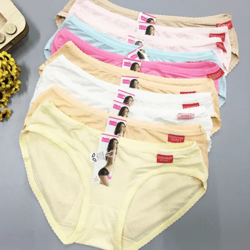 Nguồn hàng sỉ combo 10 quần lót nữ thông hơi size lớn