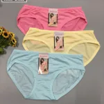 Set 10 quần lót nữ size nhỏ, màu pastel thông hơi