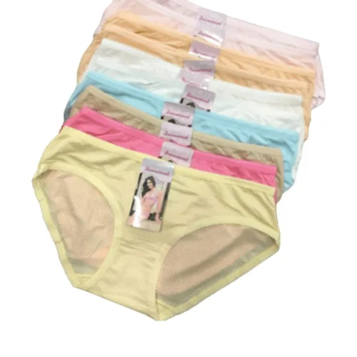 Set 10 quần lót nữ size nhỏ, màu pastel thông hơi