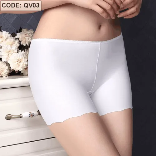Quần nữ mặc trong váy chất liệu vải su co giãn QV03