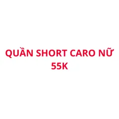 Chuyên sỉ quần Short Caro Nữ