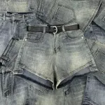 Nguồn hàng sỉ quần Short Jean Nữ Không Co Giãn Đứng Form Chuẩn