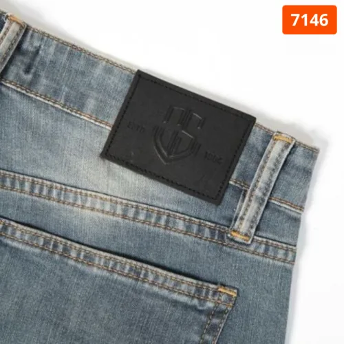 Quần short jeans nam Old Sailor dòng Diagonal mã 7146