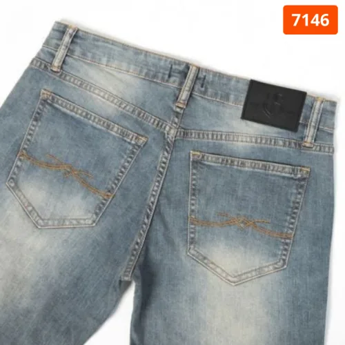 Quần short jeans nam Old Sailor dòng Diagonal mã 7146